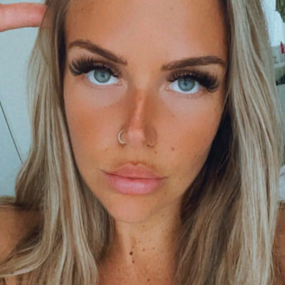 Natural lash and brow look — clean and defined result